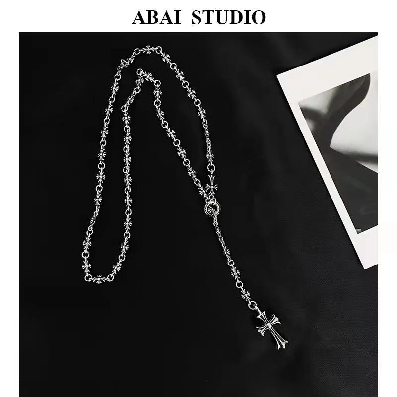 Classic Cross Necklace Cross Set Chain